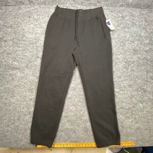 Champion Mens Black Premium Fleece Jogger Sweatpants P7056 Drawstring New